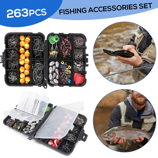 Tackle Box with Accessories and Pliers