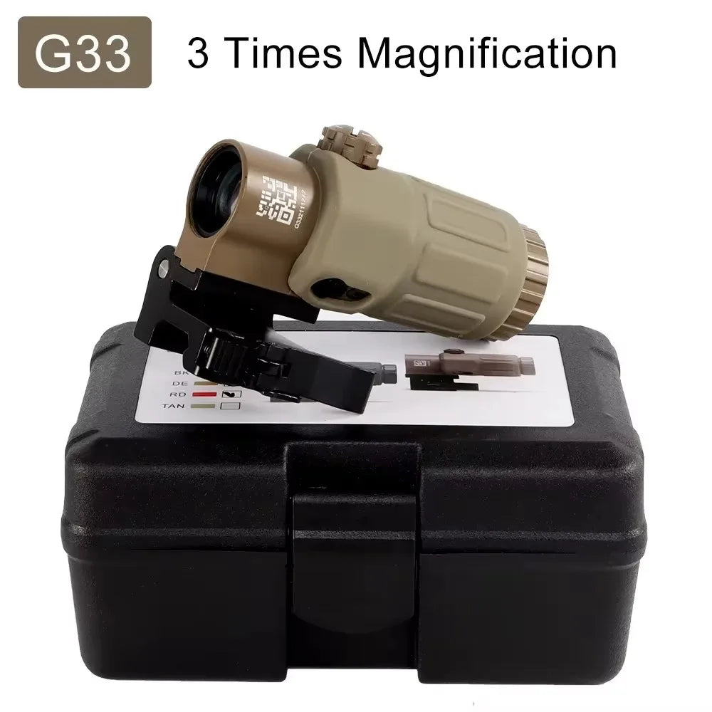 Magnifier Scope With  Detachable Mount