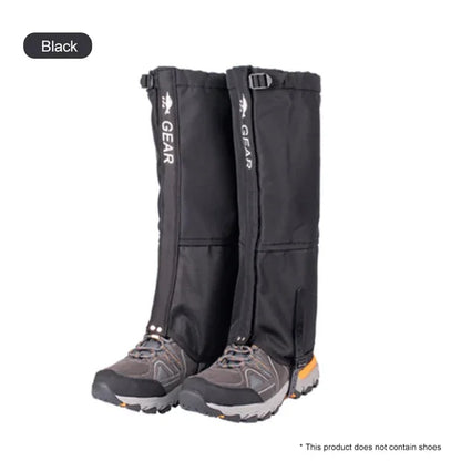Waterproof Leg Gaiters Attachment for Shoes