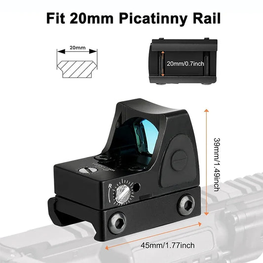 Red Dot Rifle Reflex Scope