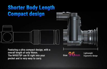 PARD NV007SP-LRF  Night Vision Scope Monocular  IR For Hunting