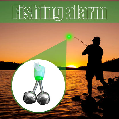 10 Pcs Twin Spiral Fishing Bells Bite Night Alarms