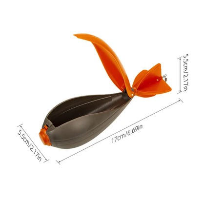 Rocket Bait Thrower Bomb Feeder Float