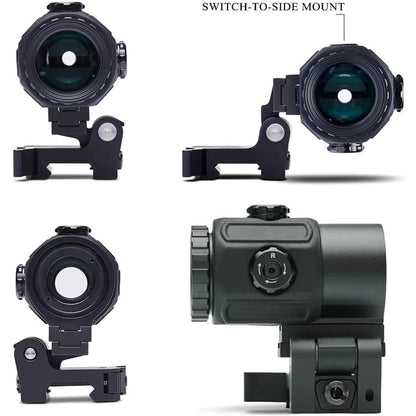 Red & Green Dot Holographic Reflex Sight Scope with  Flip QD Mount