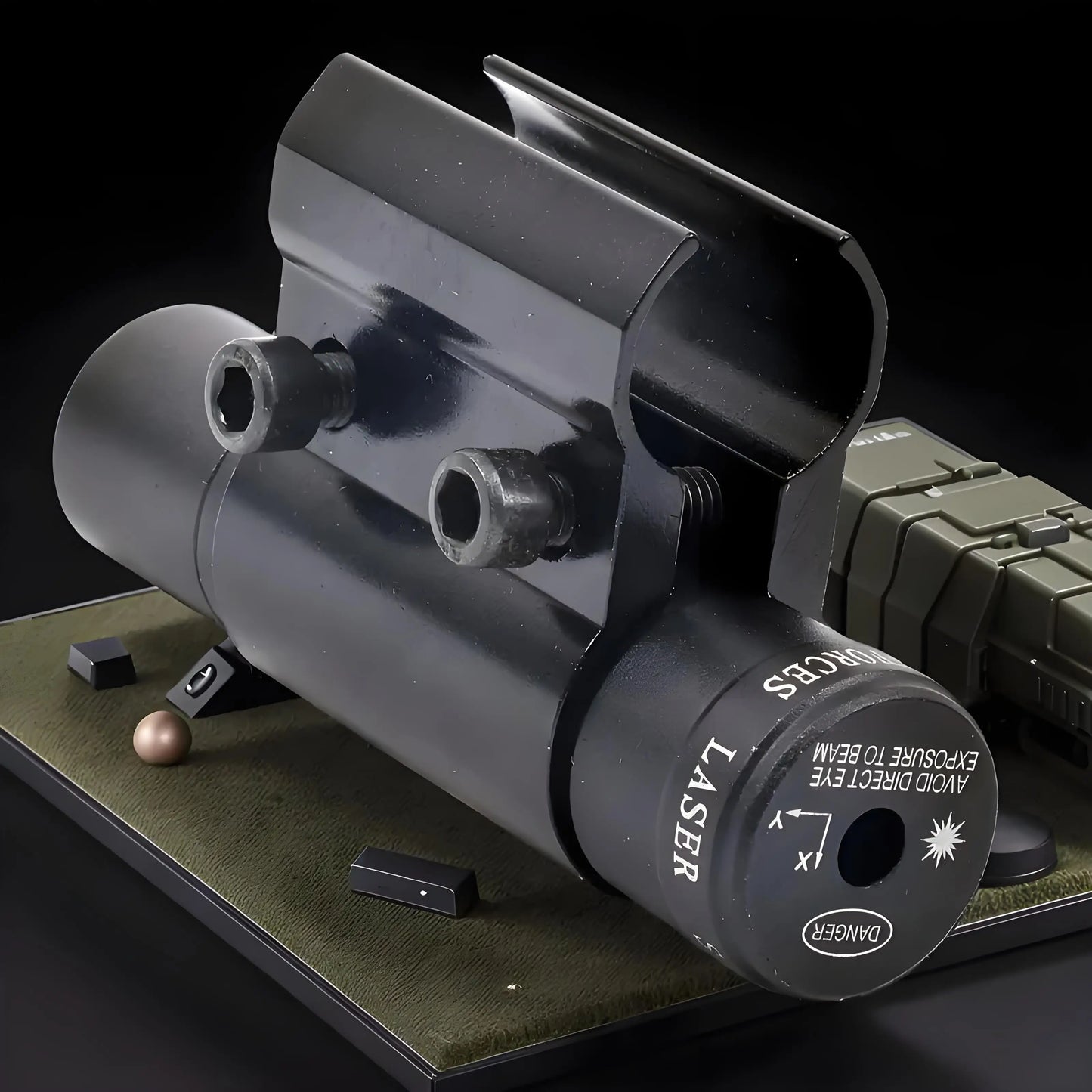 High-Quality Mini Red Dot Laser Sights with Barrel Clamp Mount.