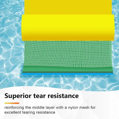 Lily Pad Floating Mat, for Lake, 3-Layer Tear-Resistant.