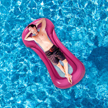 Inflatable Floating Mattress Beach Lounge Chair