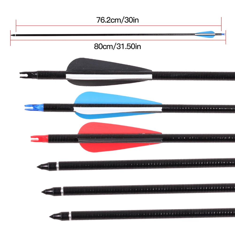 Rolled Fiberglass Arrow Set