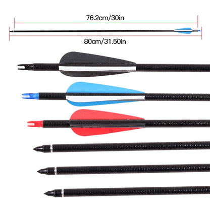Rolled Fiberglass Arrow Set