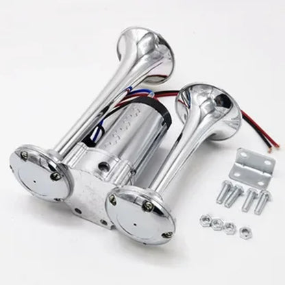 Dual electric air horn kit /speakers