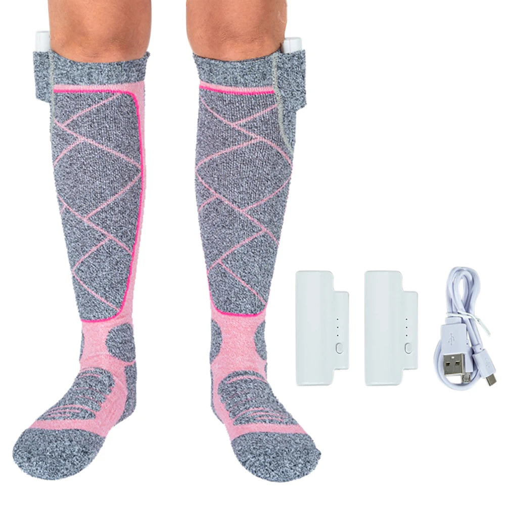 Thermal Socks for Fishing, Camping, Hiking, Skiing