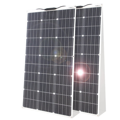 12V Flexible Monocrystalline Panel Kit 100W 200W with Controller