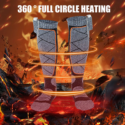 Thermal Socks for Fishing, Camping, Hiking, Skiing