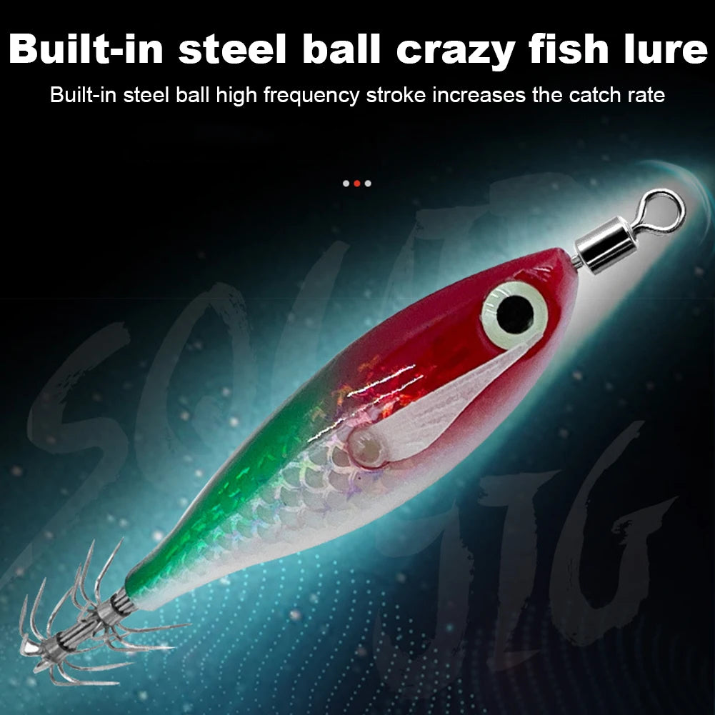 Glow In The Dark Squid Bait, Cuttlefish Attracting Lure