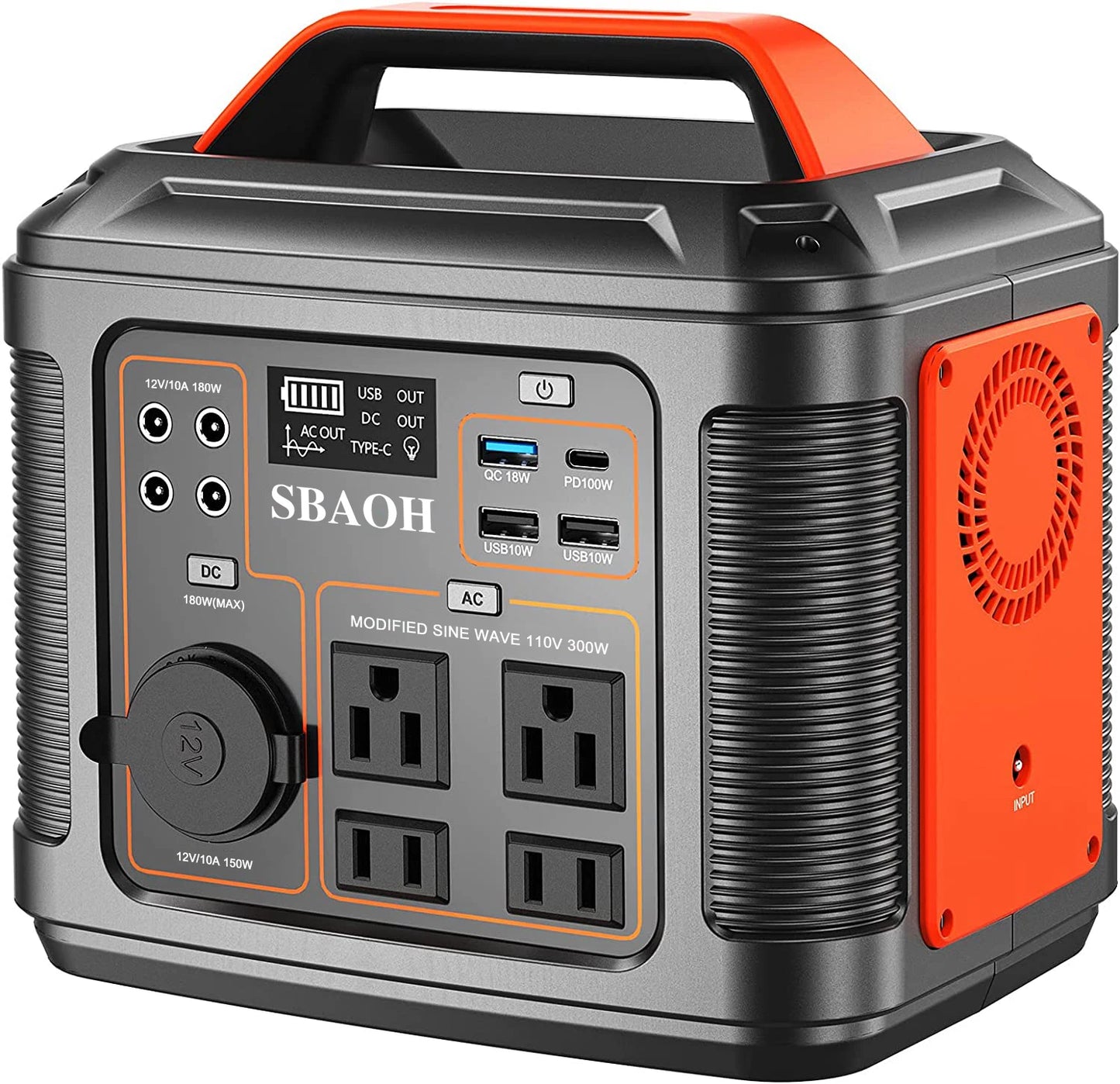 Portable Power Station With Backup Battery