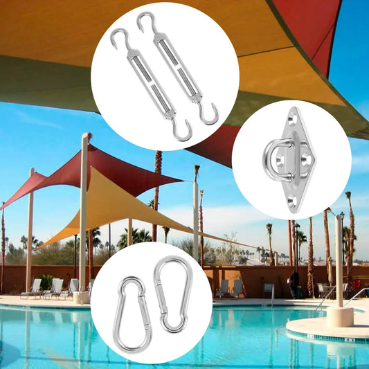 Hardware Kit for Sun Shade Sail Installation