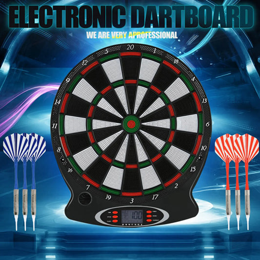 Electronic Hanging Dartboard with  Darts