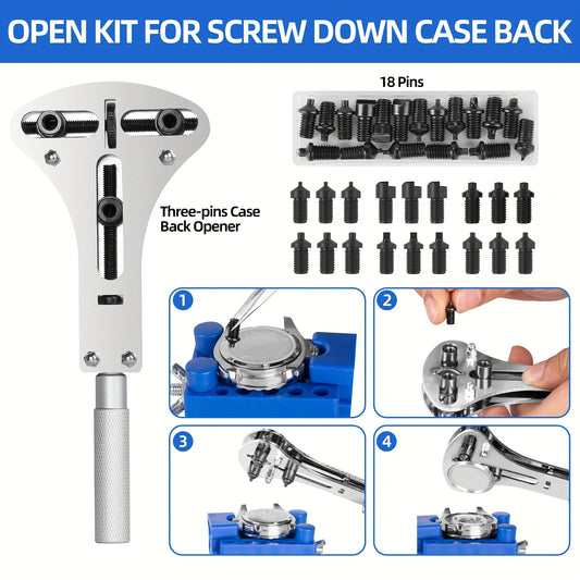 Watch Repair Kit, Professional Repair kit Watch  224pcs,