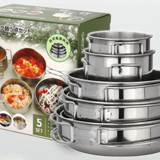 Camping, Fishing Cooking Set