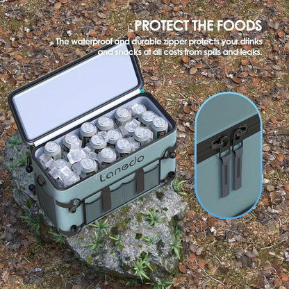 Soft-Sided Ice Chest for  Camping, Fishing