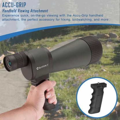 Barska Benchmark Spotting Scope with High Zoom Power, and Carrying Case