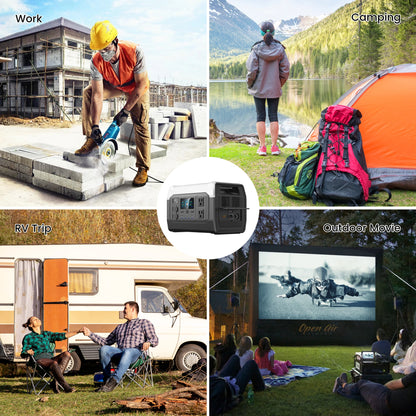 Ctolity Portable Power Station for Camping, , One Hour Fast Full Charing