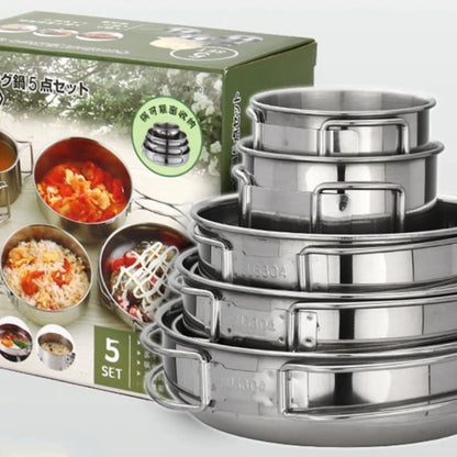 Camping, Fishing Cooking Set
