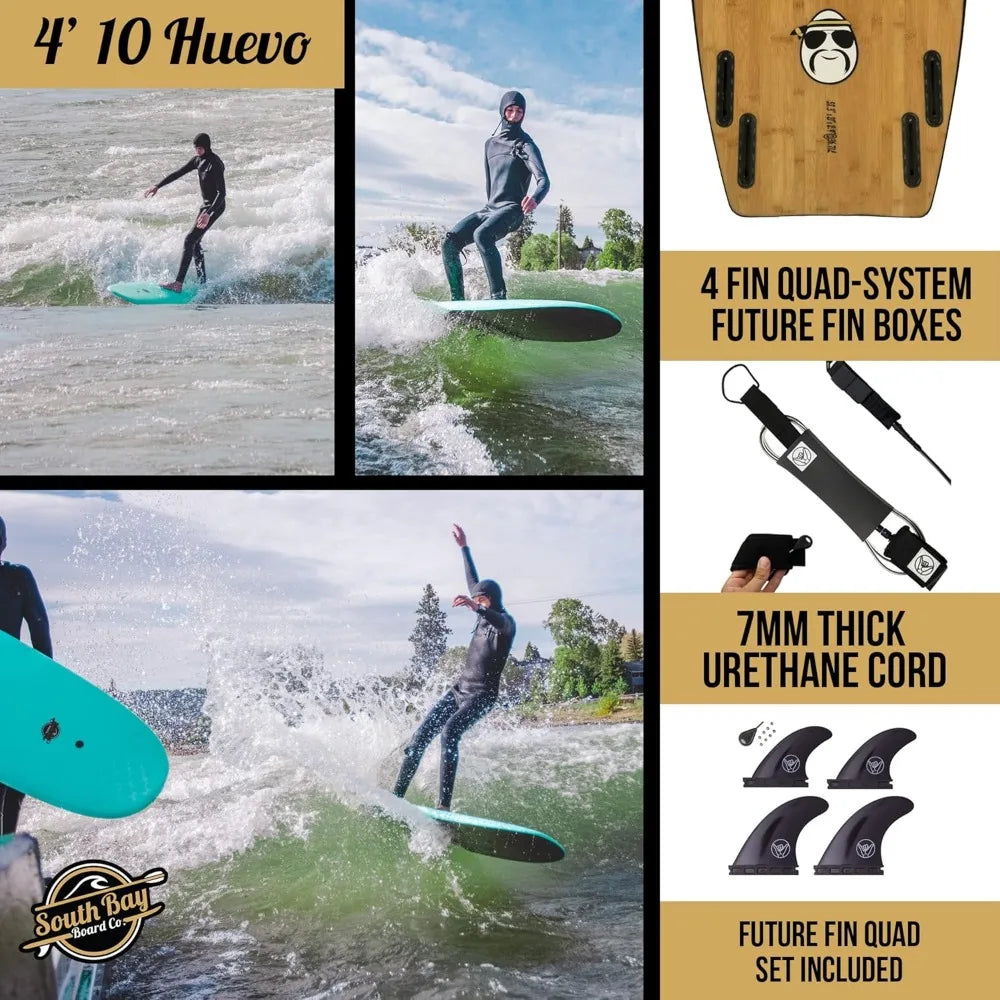 Hybrid Surfboards Shortboard & Longboard Soft-Top  Hard Epoxy .