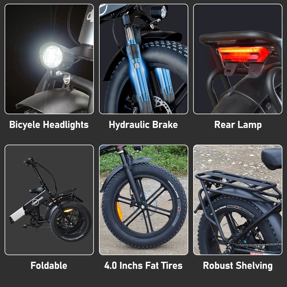 Mountain Folding Electric Bike