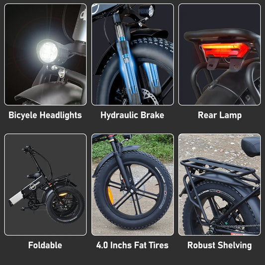 Mountain Folding Electric Bike