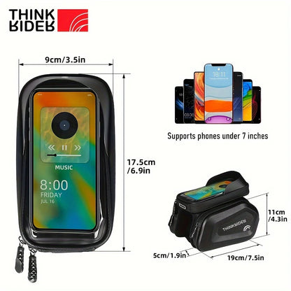 Bike Frame Front Top Tube Cycling Bag Waterproof