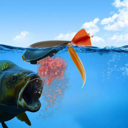 Rocket Bait Thrower Bomb Feeder Float