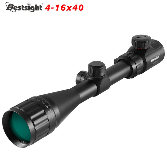 4-16X40 Hunting Riflescope Red&Green Dot Illuminated