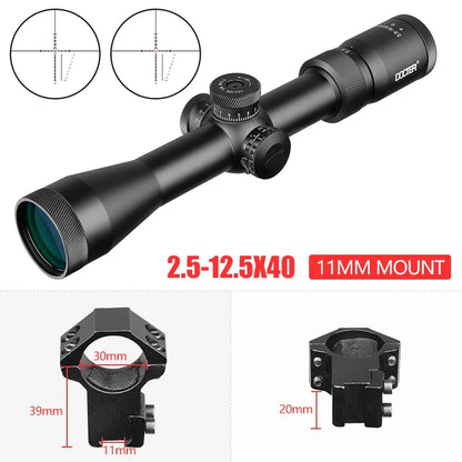 Riflescope With Red andGreen Dots