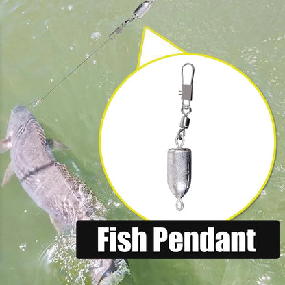 Bullet Weight With Rolling Swivel Inline 10g-60g Fishing Tackle