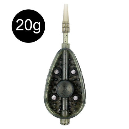 Inline Method Fishing Bait Basket Feeders