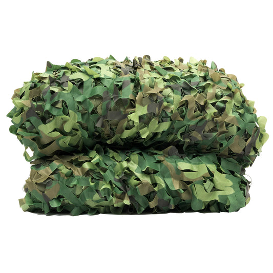 Polyester Nylon Camouflage Net for Camping, Hunting
