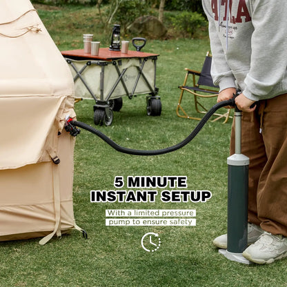 Large Inflatable Camping Tent,8-10 People