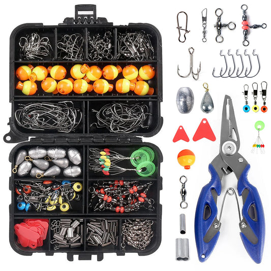 Tackle Box with Accessories and Pliers