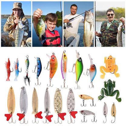 Colorful Christmas Fishing  Lures Set