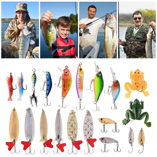Colorful Christmas Fishing  Lures Set