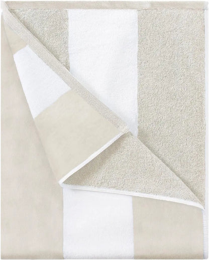 Cotton Oversized beach towel
