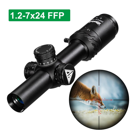 Compact Tactical Optical Scope for ar15 Airsoft Rifles