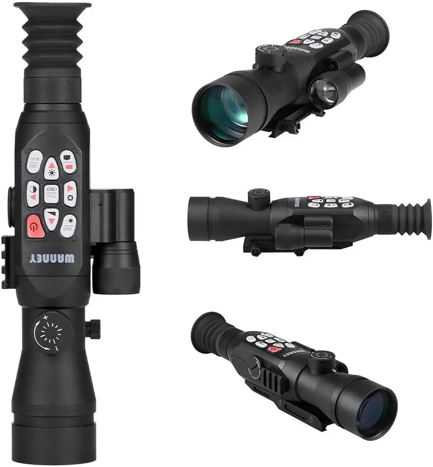 Infrared Night Vision Scopes for Rifles with Digital Zoom.