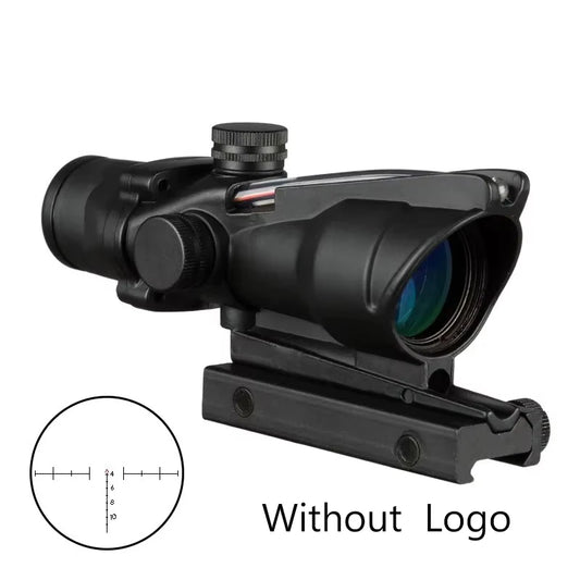 Red Dot  Fiber Riflescope Optics /Illuminated
